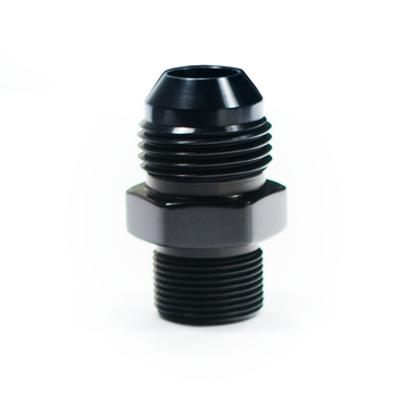 COLOR FITTINGS MITSUBISHI EVO X PCV ADAPTER - 10AN  - BLACK COFASP-10-000-001-BL