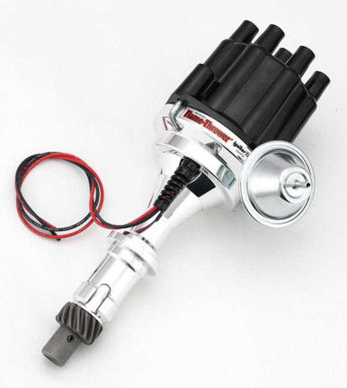 Dist Billet I3 Pontiac V8 Vac Blk Cap PRTD7120700
