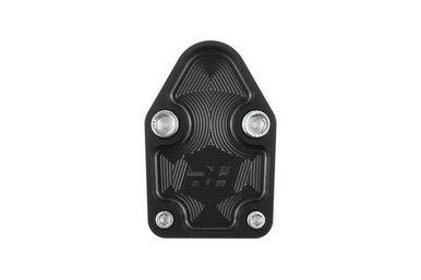 Aluminum Block-Off Plate SBC Black RHP4810-350-2