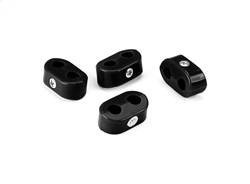 LOKAR T-CLAMP DOUBLE PLACE, 7/16"-7/16", 4 PIECES, BLACK LOK20-432-11
