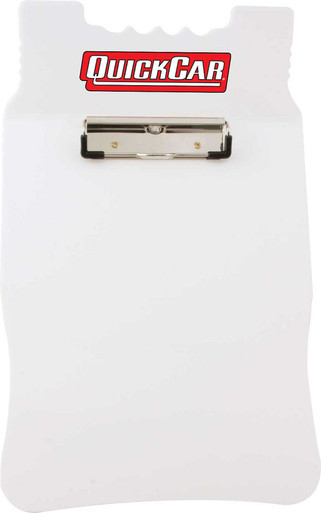 QUICKCAR RACING PRODUCTS ACRYLIC CLIPBOARD WHITE