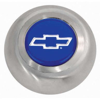 Stainless Steel Button - Blue Bowtie GRT5644