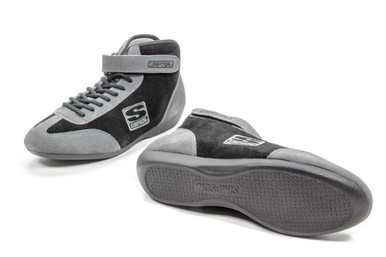 SIMPSON SAFETY Midtop Shoe Black 12 SIMMT120BK