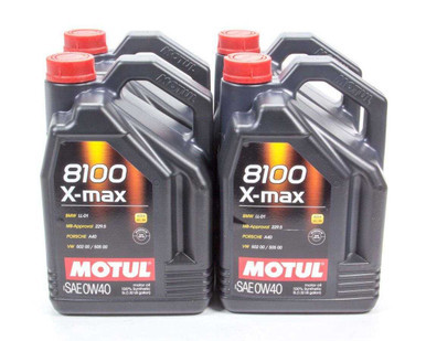 MOTUL USA 8100 X-Max 0w40 Case 4x5 Liter MTL104533-4