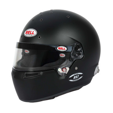 HELMET RS7 7-3/8 FLAT BLACK SA2025 FIA8859 BEL1310B48