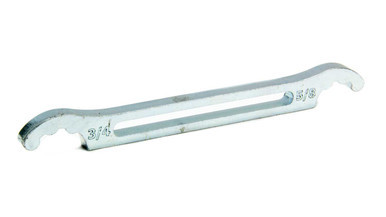 QUICKCAR RACING PRODUCTS DOUBLE ENDED WRENCH FOR SCALLOPED SUSP. TUBE