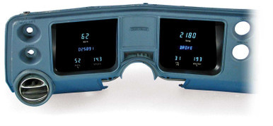 DAKOTA DIGITAL DIRECT FIT GAUGE KITS FOR 1968 CHEVELLE, EL CAMINO DDGVFD3-68C-CVL-Z