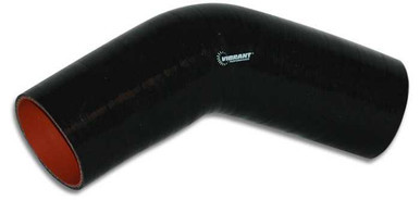 VIBRANT PERFORMANCE SILICONE HOSE 45 DEG ELB 2-3/4IN ID X 4-1/4IN LNG VIB2753