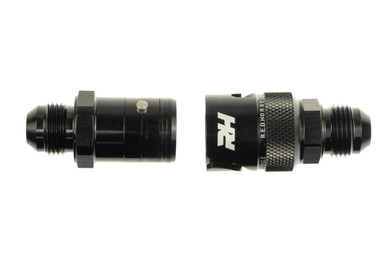 REDHORSE PERFORMANCE 8AN Dry Break Fittings Black RHP4155-08-2