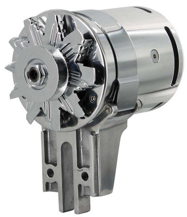 POWERMASTER 49-53 Ford Flathead Power Gen Alt Polished PWM282021
