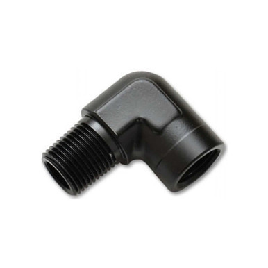 VIBRANT PERFORMANCE 90 DEGREE FEMALE TO MALE PIPE ADAPTER FITTING 1/8 VIB11340
