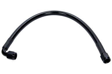 Coated Braided Line 24in #6 Hose -6 Str/-6 90 Deg ALL48466-24
