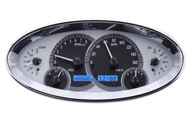 DAKOTA DIGITAL VHX SERIES ELLIPTICAL ANALOG GAUGE KITS DDGVHX-1017-S-B