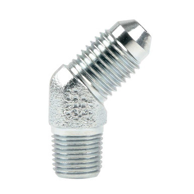 ALLSTAR PERFORMANCE Adapter Fittings -4 to 1/8 NPT 45Deg 10pk ALL50011-10