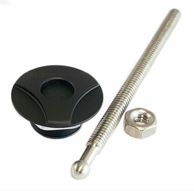 Twist Lock Black Air Cleaner  QULQL-25-ACTWB