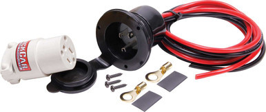 QUICKCAR RACING PRODUCTS REMOTE OUTLET FOR OIL HEATER/BATTERY CHARGER