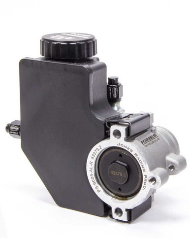 JONES RACING PRODUCTS Alum Mini P/S Pump with Plastic Reservoir JRPPS-9008-AL-R