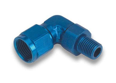 EARLS Earl's 90 Degree -10 AN Female to 1/2" NPT Male Swivel EAR923110ERL