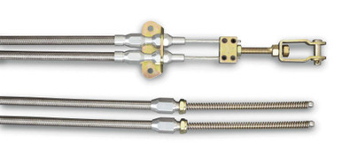 LOKAR Universal E-Brake Cables Stainless LOKEC-80FHT