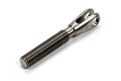 MEZIERE 1/4in-28 Threaded Clevis 1/8in Slot - 3/16in Bolt MEZTC1428
