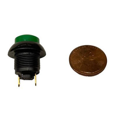 DRAG RACE SOLUTIONS MINI MOMENTARY PUSH-BUTTON SWITCHES  DRR3109-4GRN