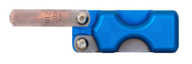 LSM RACING PRODUCTS Dual Feeler Gauge Holder - Blue LSMFH-200BL