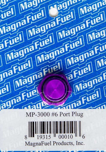 MAGNAFUEL/MAGNAFLOW FUEL SYSTEMS #6 O-Ring Port Plug MRFMP-3000