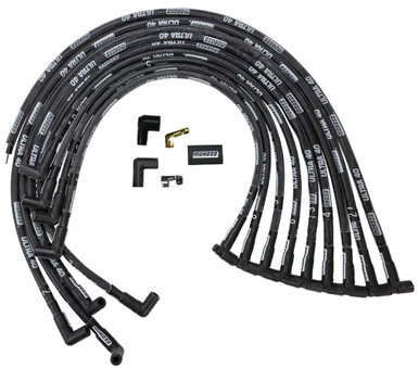 MOROSO Ultra 40 Plug Wire Set - Black MOR73818