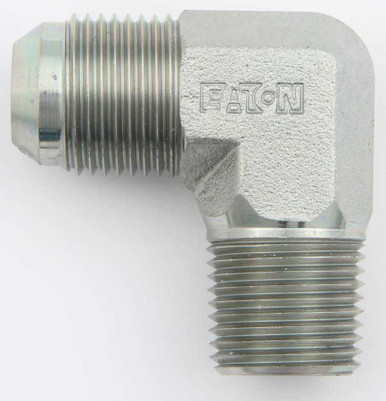 AEROQUIP 90 Male Elbow #6 To 1/2 Npt Steel Fitting AERFCM2625