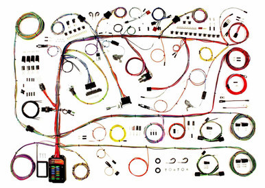 60-64 Ford Galaxie Classic Update Wiring AAW510591