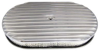 RACING POWER CO-PACKAGED POL ALUM 15X2 ALL FINNED AIR CLEANER KIT PAPER RPCR6318