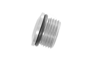 Low Profile 6AN ORB Port Plug Clear RHP8814-06-5