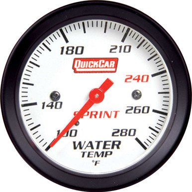 QUICKCAR RACING PRODUCTS WATER TEMP GAUGE- SPRINT
