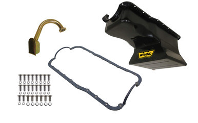 WEIAND 7QT OIL PAN KIT FRT SUMP SBF 289/302 BLACK WEI5024WND