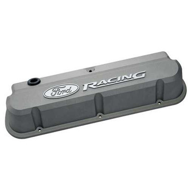 Slant Edge Valve Cover Set w/Ford Racing Logo FRD302-137