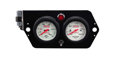QUICKCAR RACING PRODUCTS GAUGE PANEL DELUXE SPRINT W/MAG SWITCH