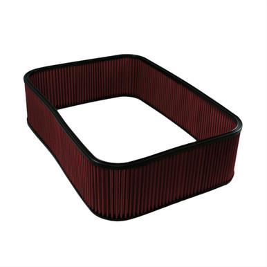 GREEN FILTER Sprint Car Air Box Replacement Filter Red GRE4039