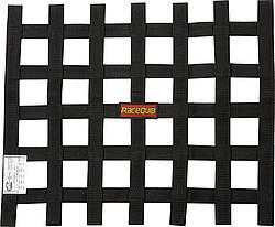 RACEQUIP RIBBON NET 18X21 SFI BLACK RQP726004