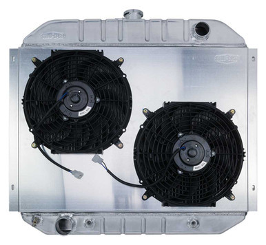 66-79 Ford Truck Bronco Radiator and Fan CCRFOT575AK