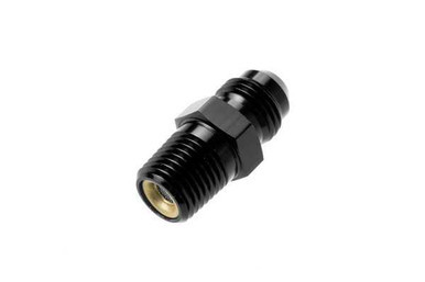 6AN to 1/4 NPT w/Nitrous Screen Straight Black RHP916-06-04-2