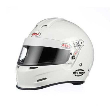 BELL HELMETS GP2 Youth Helmet White 3XS SFI24.1-15 BEL1425002