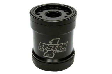SYSTEM ONE Billet HP6 Style Oil Filter 45 Micron SYS210-005