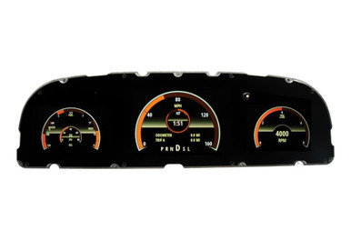 DAKOTA DIGITAL GRFX DIRECT-FIT GAUGE KITS DDGGRFX-60C-PU