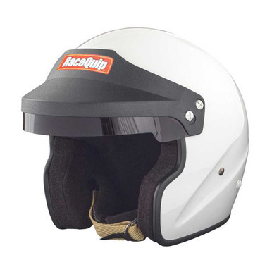 RACEQUIP Helmet Open Face Large White SA2020 RQP256115