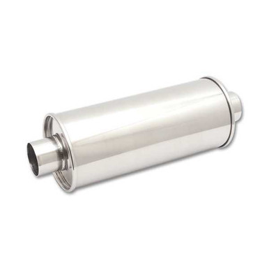 VIBRANT PERFORMANCE STREETPOWER ROUND MUFFLE R 3IN INLET/OUTLET VIB1119