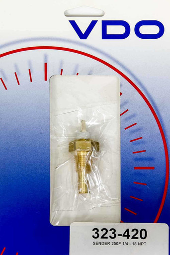 VDO 250f Temp Sender1/4-18np  VDO323-420