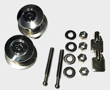 25 SERIES LOCKING POLISHED (Pair)  QULQL-25L-LP/P