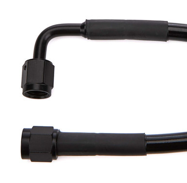 REDHORSE PERFORMANCE 4AN Pre-Assembled Brake Lines- Black RHP3392-04-36