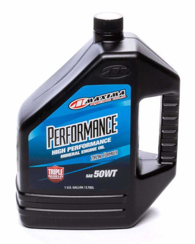 MAXIMA RACING OILS 50W PETROLEUM OIL 1 GAL  MAX39-369128S