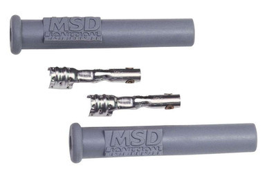 MSD IGNITION Straight Spark Plug Boots- 2 Per Card MSD3301